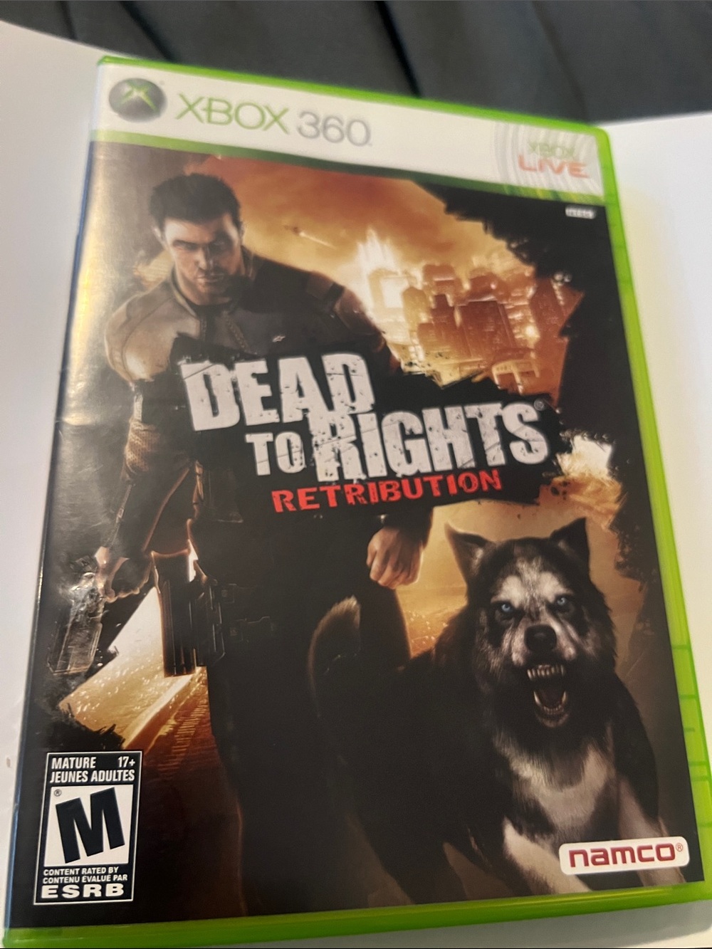 Xbox 360 Dead to Rights: Retribution - (Black)